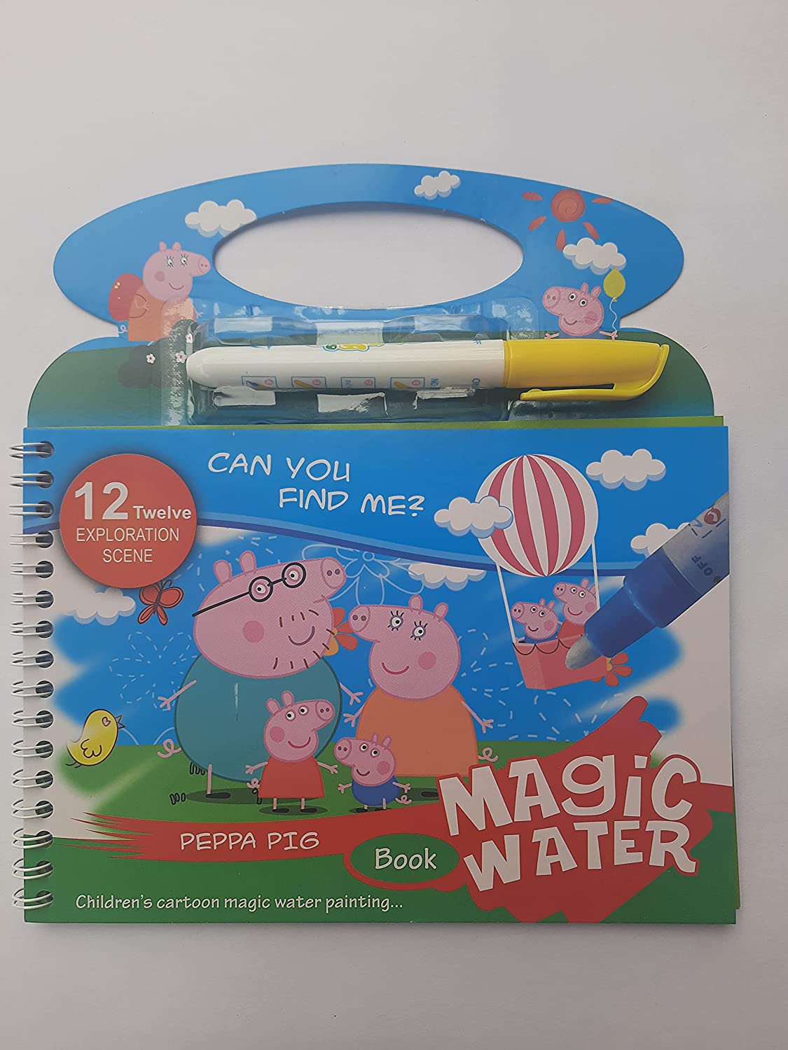 Reusable Magic Water Painting Book Magic Doodle Pen For Kids
