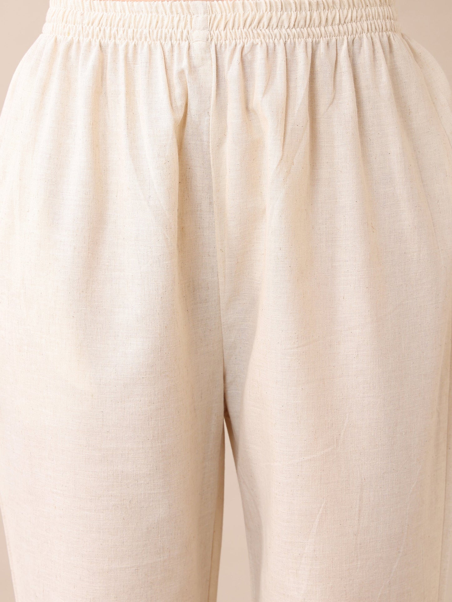 Women's Cotton Co-ord Set | Embroidery Kurta & Wide-Leg Pants | Stylish Ethnic Wear for Women | Casual & Festive Outfit | Summer Wear | Comfortable & Breathable Fabric(Maroon)