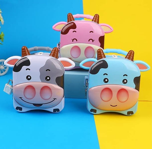 Cow Shape Money/Piggy Bank for Kids / Unicorn Coin Collectibles / Storage Box Kids