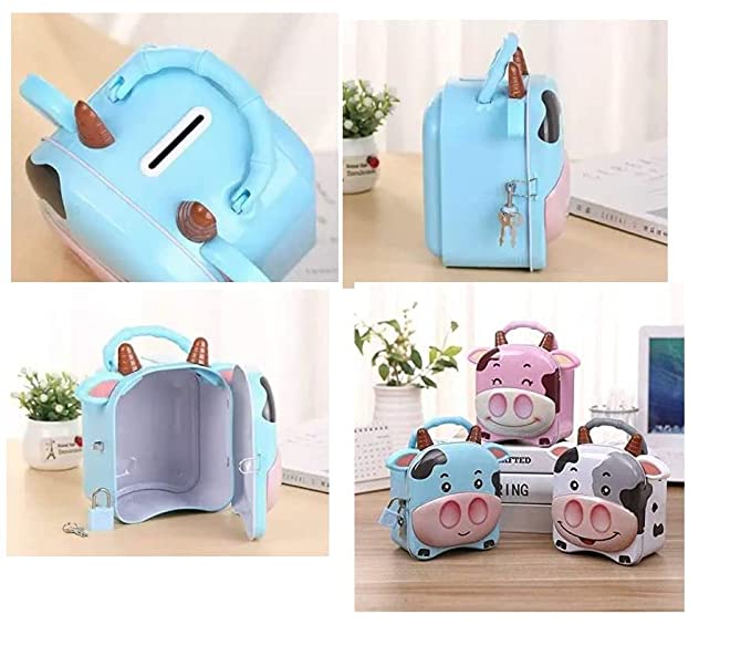 Cow Shape Money/Piggy Bank for Kids / Unicorn Coin Collectibles / Storage Box Kids