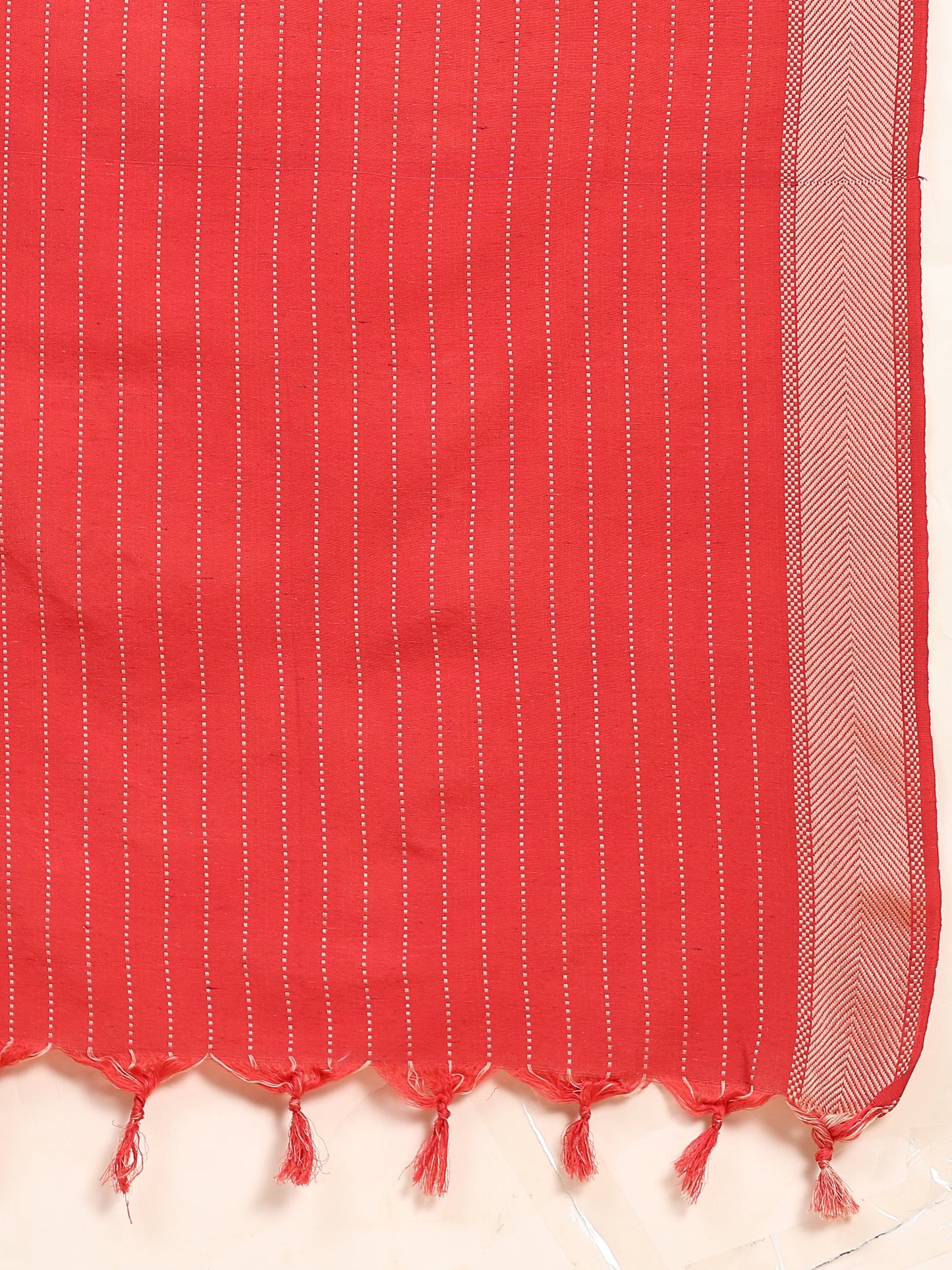 ANUSHIL Women's Cotton Kurta Plazzo Dupatta Set - Graceful Lace Detailing and Comfortable 3/4 Sleeves (Yellow)