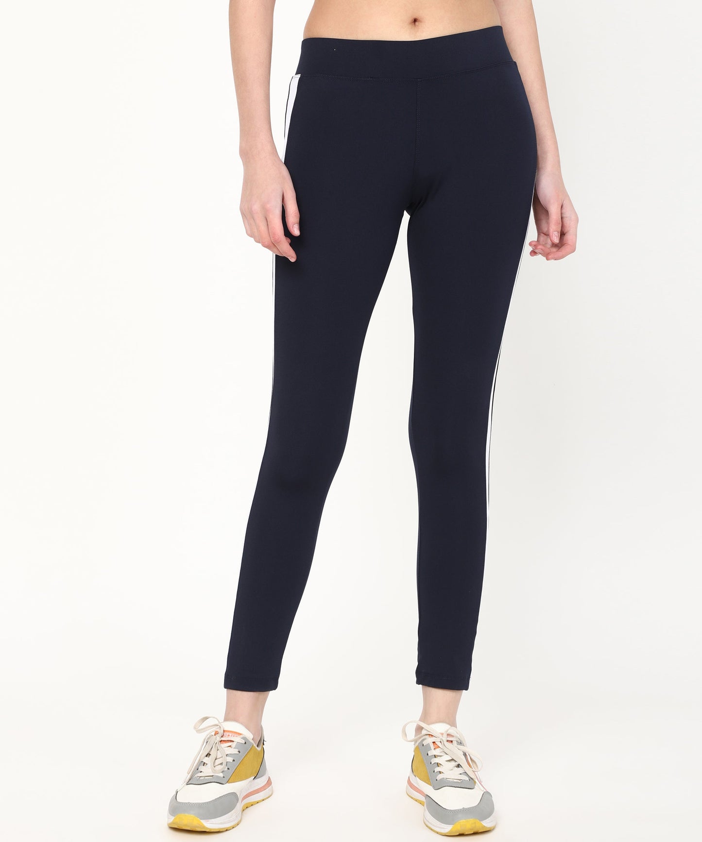 The Ultimate Stretchable Jeggings-Super-High Waisted Elastic Jeggings Yogapants Ankle Length(Blue)