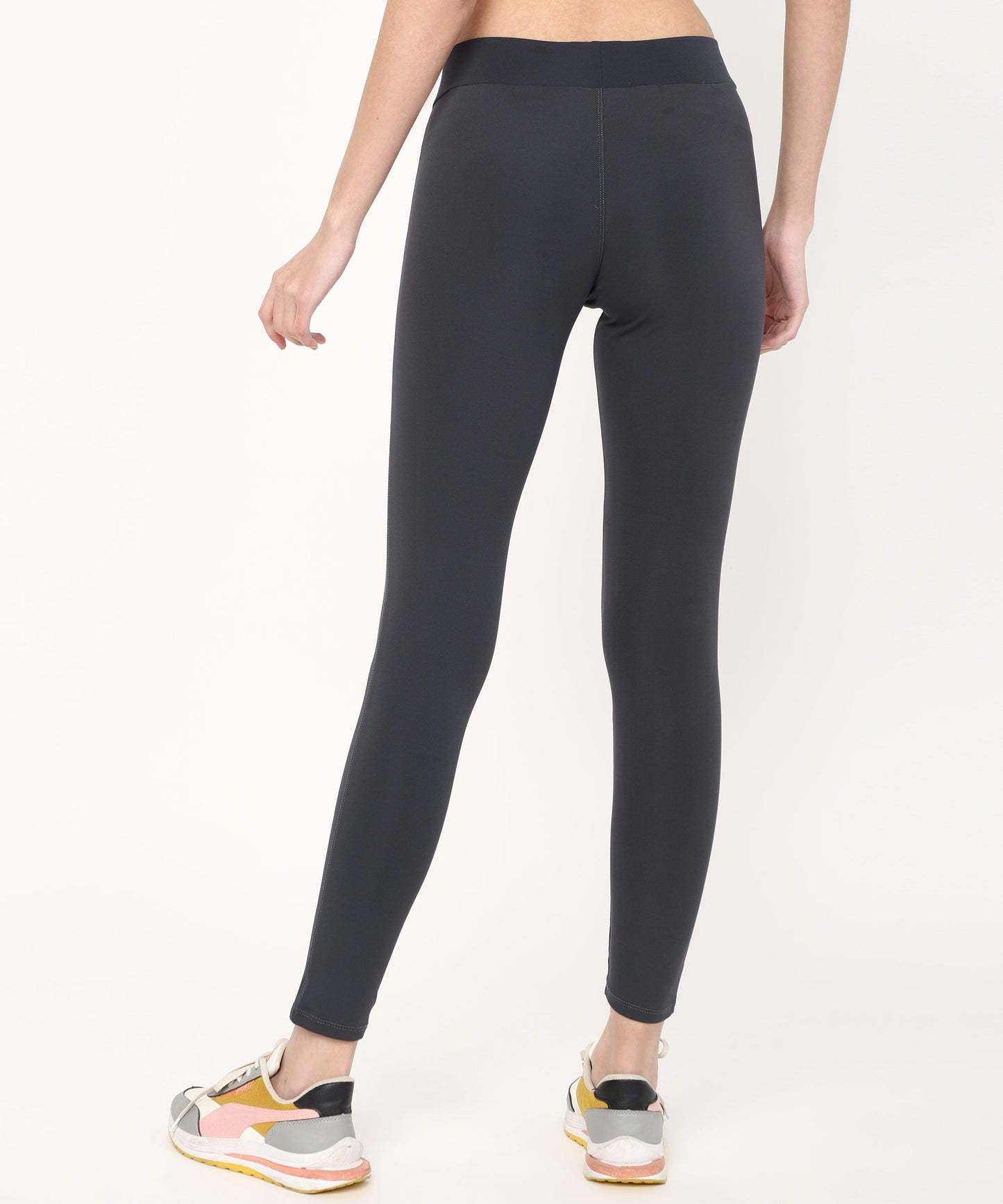 Ultimate Stretchable Jeggings with Pocket-Super-High Waisted Jeggings Yogapants Ankle Length(Grey)