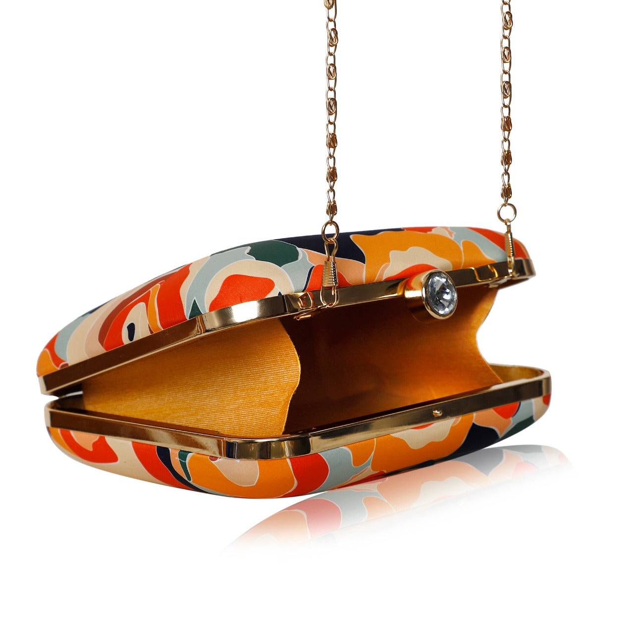 Digital Clutch Floral Rose Printed Design