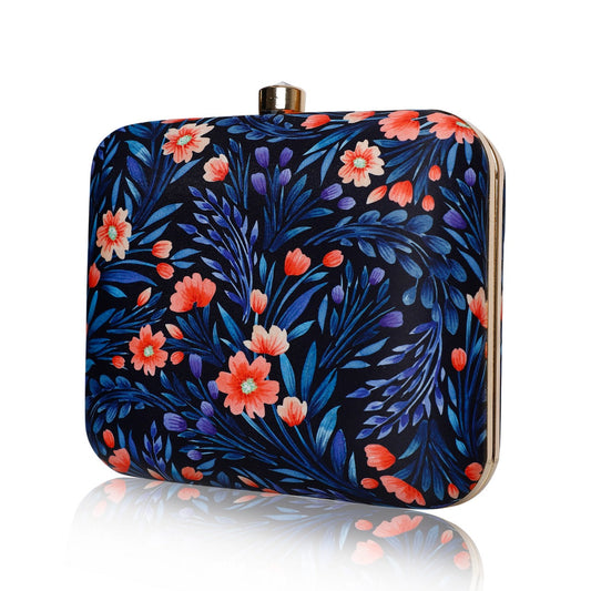 Digital Clutch Floral Printed Design